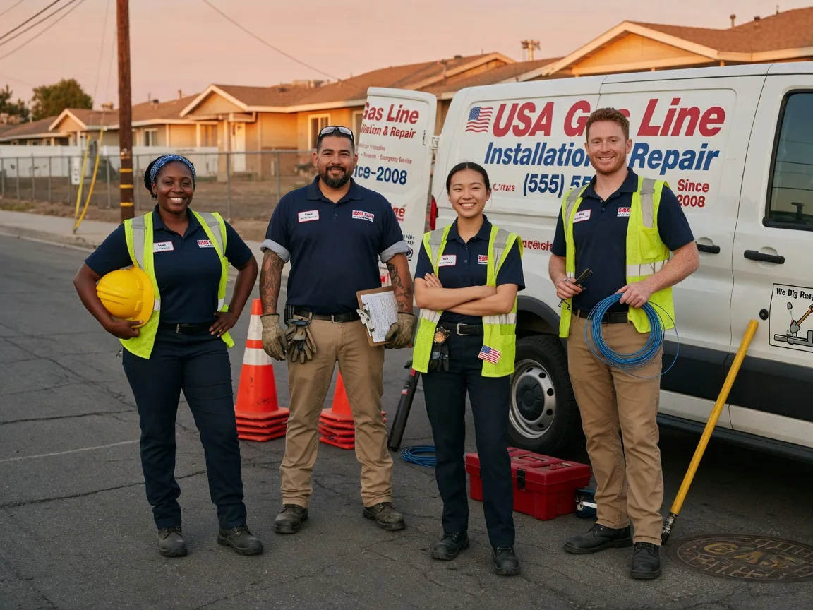 Gas Line Installation company in Midway Park, NC